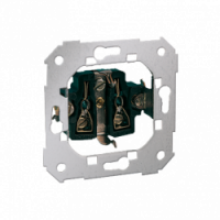 KONTAKT SIMON - Gniazdo wtyczkowe z uziemieniem typu Schuko (mechanizm), 16A, 250V~, śrubowe - 75432-39
