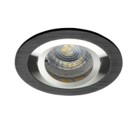 KANLUX - OPRAWKA SUFITOWA PUNKTOWA RUCHOMA 1X MR16 GX5,3 MAX.50W ALUMINIUM CZARNY SEIDY CT-DTO50-B - 18288