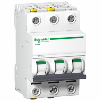 SCHNEIDER ELECTRIC - WYŁĄCZNIK NADPRĄDOWY B 16A 3 POLOWY CHARAKTERYSTYKA B IC60N - A9F03310