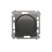 KONTAKT SIMON - Regulator 1–10 V (moduł). Do załączania i regulacji źródeł światła z zasilaczami sterowanymi napięciem 1–10 V; antracyt - DS9V.01/48