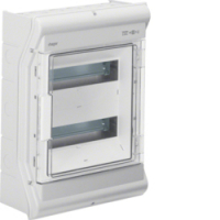 HAGER - ROZDZIELNICA N/T IP65 ODPORNA NA UV PRZETŁOCZENIA 2R/24M (2X12)VECTOR OUTDOOR - VE212PN