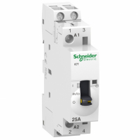 SCHNEIDER ELECTRIC - STYCZNIK MODUŁOWY 25A 2NO 50/60Hz 24 VAC ICT50R-25/8,5-24-2NO - A9C21132
