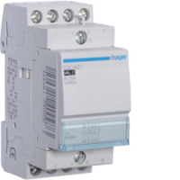 HAGER - STYCZNIK CICHY 2NO+2NC 25A 24V AC/DC. - ESD427