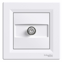 SCHNEIDER ELECTRIC - GNIAZDO ANTENOWE SAT KOŃCOWE 1DB BIAŁY ASFORA - EPH3700121