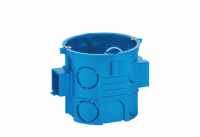 SIMET - PUSZKA PODTYNK GŁĘBOKA 60 MM SZEREGOWA Z WKRĘTAMI BEZHALOGENOWA NIEBIESKA 65X61X60 S60Dw - 34069203