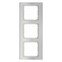 HAGER - RAMKA POTRÓJNA ALUMINIOWA BIAŁY B.3 - 10133904