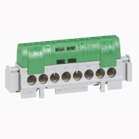 LEGRAND - LISTWA PRZYŁĄCZENIOWA 17 ZACISKÓW DŁ. 141MM DO NEDBOX RWN EKINOX TX XL3125 RN65 ZIELONY - 004835