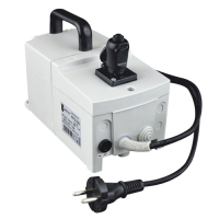 BREVE - TRANSFORMATOR JEDNOFAZOWY PFS 250VA 230/ 24V Z ZABEZPIECZENIEM UCHWYTEM GNIAZDEM I SZNUREM SIECIOWYM - 16124-9998