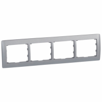 LEGRAND - RAMKA POCZWÓRNA POZIOMA METALIC SISTENA LIFE - 771304
