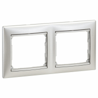 LEGRAND - RAMKA PODWÓJNA POZIOMA ALUMINIUM VALENA - 770152