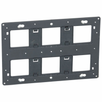 LEGRAND - UCHWYT MONTAŻOWY 2X6 LUB 2X8 LUB 2X2X2 MODUŁY POZIOMO MOSAIC - 080266
