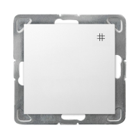 OSPEL - ŁĄCZNIK KRZYŻOWY ZACISKI AUTOMATYCZNE 16AX 250V IP20 BIAŁY IMPRESJA - ŁP-4Y/m/00