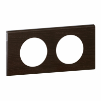 LEGRAND - RAMKA PODWÓJNA POZIOMA/PIONOWA DREWNO WENGE CELIANE - 069202