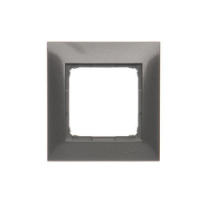 KONTAKT SIMON - RAMKA POJEDYNCZA UNIWERSALNA IP20/IP44 ANTRACYT SIMON 54 - DR1/48