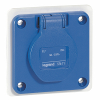 LEGRAND - GNIAZDO TABLICOWE IP44 230 V 16 A 2P+Z P17 - 057671