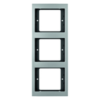 HAGER - RAMKA POTRÓJNA PIONOWA ALUMINIUM K.5 - 13337003
