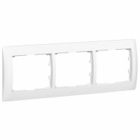 LEGRAND - RAMKA POTRÓJNA POZIOMA ARCTIC SISTENA LIFE - 771003