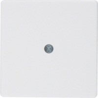 HAGER - ELEMENT CENTRALNY DO PRZYŁĄCZA KABLOWEGO BIAŁY AKSAMIT Q.1 - 10196089