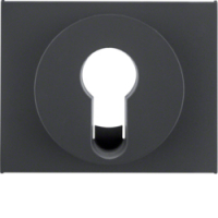 HAGER - ELEMENT CENTRALNY DO ŁĄCZNIKA NA KLUCZ ANTRACYT MAT LAKIEROWANY K.1 - 15057006