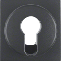 HAGER - ELEMENT CENTRALNY DO ŁĄCZNIKA NA KLUCZ ANTRACYT B.1/B.3/B.7  - 15071606