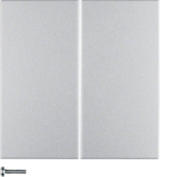 HAGER - PRZYCISK POCZWÓRNY DO ŚCIEMNIACZA PRZYCISKOWEGO QUICKLINK ALU MAT B.7 KNX RF - 85648183