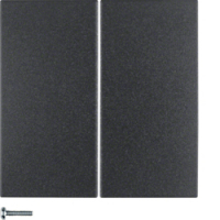 HAGER - PRZYCISK POCZWÓRNY DO ŚCIEMNIACZA PRZYCISKOWEGO QUICKLINK ANTRACYT MAT B.KWADRAT/S.1/B.3/B.7 KNX RF  - 85648185