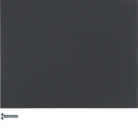HAGER - PRZYCISK POJEDYNCZY ANTRACYT MAT K.1 - 85141175