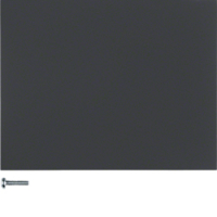 HAGER - PRZYCISK POJEDYNCZY QUICKLINK ANTRACYT MAT K.1 KNX RF - 85145175