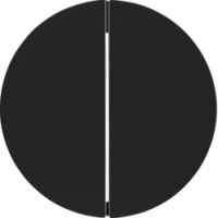 HAGER - PRZYCISK PODWÓJNY QUICKLINK CZARNY POŁYSK R.1/R.3 KNX RF  - 85146131