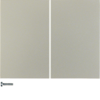 HAGER - PRZYCISK PODWÓJNY QUICKLINK STAL SZLACHETNA LAKIEROWANY K.5 KNX RF  - 85146173