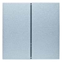 HAGER - PRZYCISK PODWÓJNY QUICKLINK ALU MAT B.7 KNX RF - 85146183
