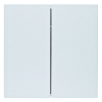 HAGER - PRZYCISK PODWÓJNY QUICKLINK BIAŁY MAT S.1/B.3/B.7 KNX RF - 85146188