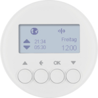 HAGER - ŻALUZJOWY ŁĄCZNIK CZASOWY QUICKLINK BIAŁY POŁYSK R.1/R.3 KNX RF  - 85745139