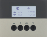 HAGER - ŻALUZJOWY ŁĄCZNIK CZASOWY QUICKLINK STAL LAKIEROWANY K.5 KNX RF  - 85745173