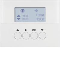 HAGER - ŻALUZJOWY ŁĄCZNIK CZASOWY QUICKLINK BIAŁY POŁYSK K.1 KNX RF  - 85745179