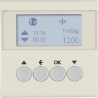 HAGER - ŻALUZJOWY ŁĄCZNIK CZASOWY QUICKLINK KREM POŁYSK S.1 KNX RF - 85745182