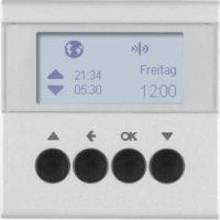 HAGER - ŻALUZJOWY ŁĄCZNIK CZASOWY QUICKLINK ALU MAT B.7 KNX RF - 85745183
