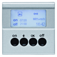 HAGER - ŁĄCZNIK CZASOWY QUICKLINK ALU MAT B.7 KNX RF - 85745283