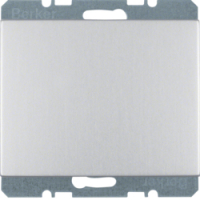 HAGER - ZAŚLEPKA Z PŁYTKĄ CZOŁOWĄ ALU K.5  - 6710457003