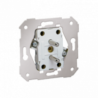 KONTAKT SIMON - Gniazdo wtyczkowe podwójne z uziemieniem (moduł) 16A, 250V~, zaciski śrubowe; *Dedykowane do ramek Simon82 DETAIL - 75458P-39