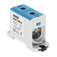 MOREK - OTL150 niebieski 1xAl/Cu 25-150mm2 1000V AC/1500V DC Zacisk uniwersalny - MAA1150B10