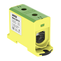 MOREK - OTL240 żółto-zielony 1xAl/Cu 35-240mm2 1000V AC/1500V DC Zacisk uniwersalny - MAA1240Y10