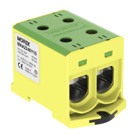 MOREK - OTL240-2 żółto-zielony 2xAl/Cu 35-240mm2 1000V AC/1500V DC Zacisk uniwersalny - MAA2240Y10