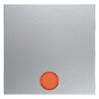 HAGER - KLAWISZ Z 5 DOŁĄCZONYMI SOCZEWKAMI ALUMINIUM B.KWADRAT/B.7 - 16211404