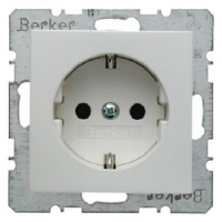 HAGER - GNIAZDO SCHUKO BIAŁY S.1/B.3/B.7 - 47231909