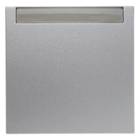 HAGER - KLAWISZ Z POLEM OPISOWYM ALUMINIUM B.1/B.7 - 16261404