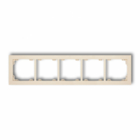KARLIK - DECO; Ramka uniwersalna pięciokrotna - 1DR-5