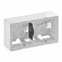 LEGRAND - PUSZKA NATYNKOWA PODWÓJNA BIAŁA VALENA LIFE - 754192