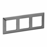 LEGRAND - RAMKA POTRÓJNA STALOWY VALENA LIFE - 754153