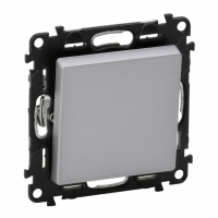 LEGRAND - PRZYCISK PRZEŁĄCZY NO/NC ALUMINIUM 6 A - 250 V~ VALENA LIFE - 752311